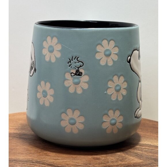Peanuts R Squared Zrike Brands Joe Cool Snoopy Woodstock Ceramic Coffee Tea Mug - Picture 6 of 8